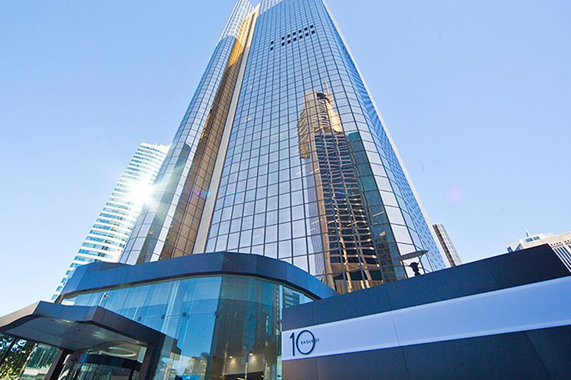 10 Eagle Street office tower in Brisbane